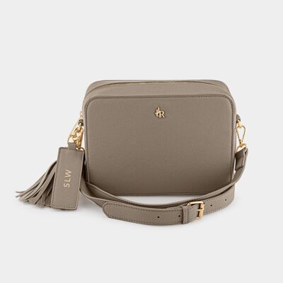 Mocha Chelsea Midi Crossbody Bag