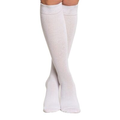 Knee Socks White - One-Size