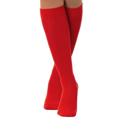 Knee Socks Red - One-Size