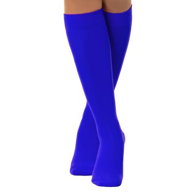 Knee Socks Kobalt Blue - One-Size