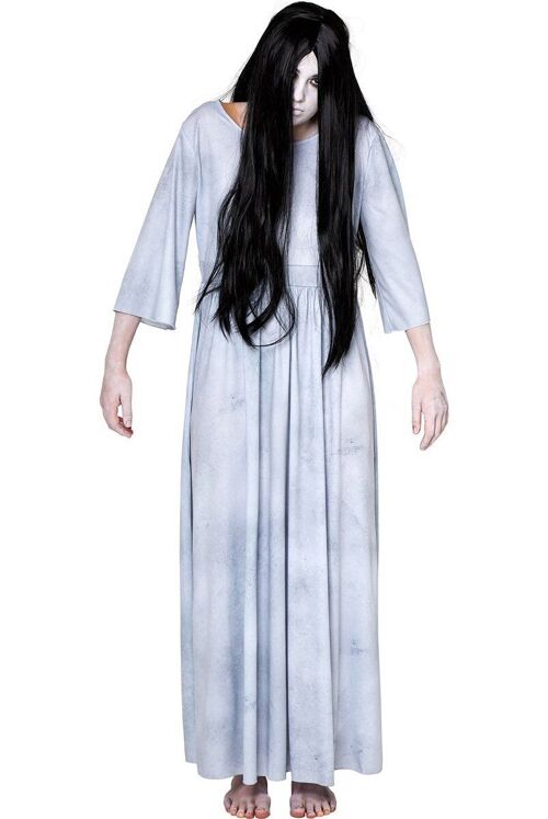 Evil Spirit Dress & Wig (the Ring) - M