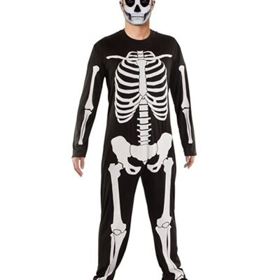 Mens Skeleton Costume - S