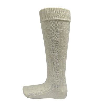 Oktoberfest Knee Socks Deluxe Off-White - 43/46