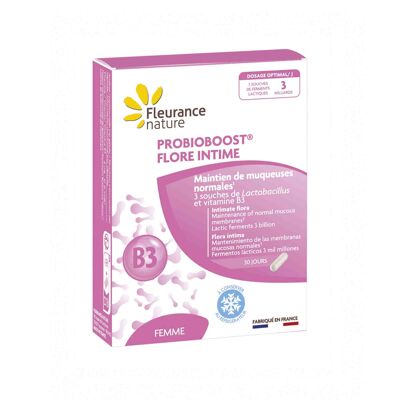 PROBIOBOOST® FLORE INTIME - maintien de la flore vaginale et des muqueuses