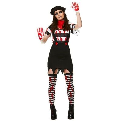 Zombie Mime Girl - M