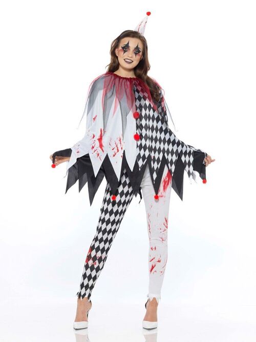 Halloween Jester Clown - M