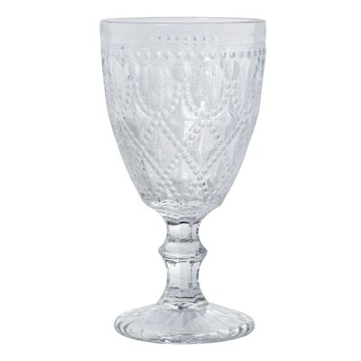 BICCHIERE IN VETRO TRASPARENTE 300ML _°8,5X17CM LAVABILE IN LAVASTOVIGLIE ST14995