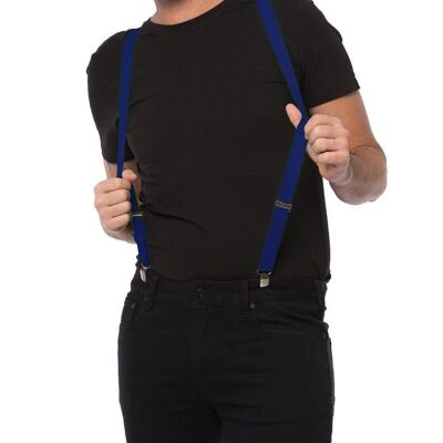 Suspenders Blue - Width 2,5 cm