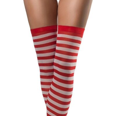 Stockings Red/White
