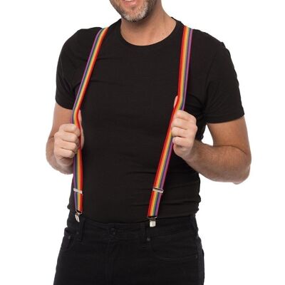 Suspenders Rainbow - Width 2,5 cm