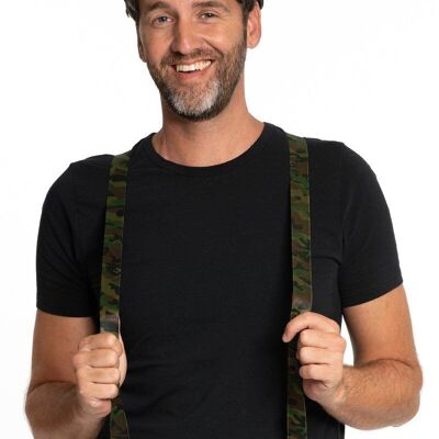 Suspenders Camouflage - Width 2,5 cm