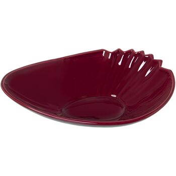 CENTRE CÉRAMIQUE BORDEAUX LUMINEUX _40X27X10CM ST60821 1