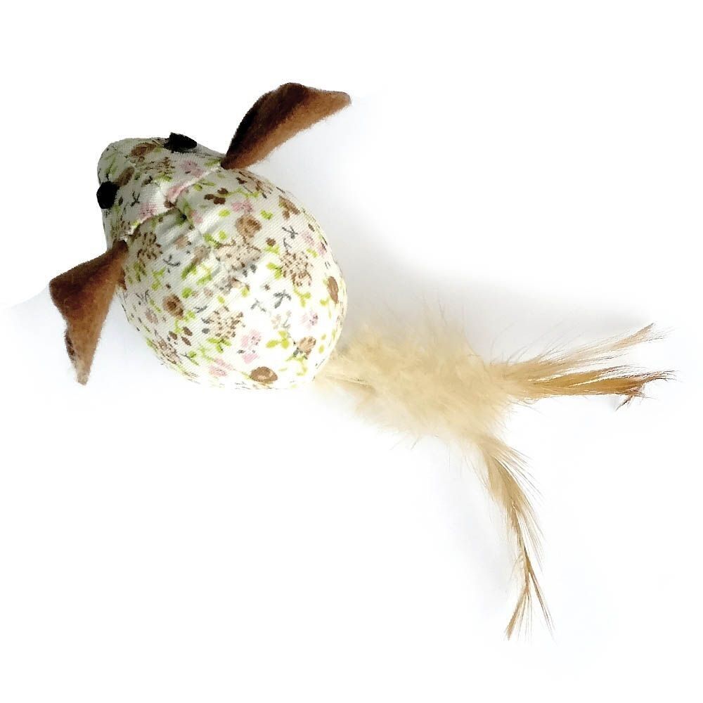 Mickey Mouse for cats with feather - Assorted colours