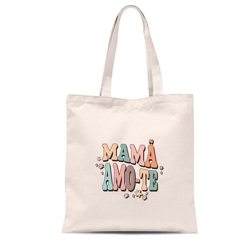 BOLSA ALGODON CON CREMALLERA MAMA PORTUGUES HH2827445