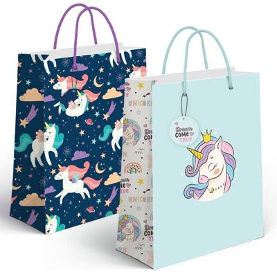 BOLSA PAPEL JUMBO UNICORNIOS 2M HH2185615