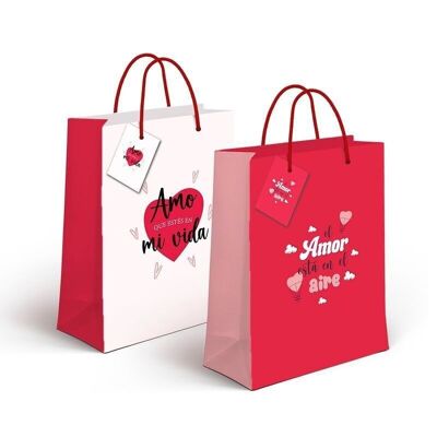 BOLSA PAPEL M AMOR 2M HH2185634