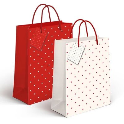 BOLSA PAPEL XL CORAZONES 2M HH2185632