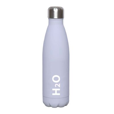 BOTELLA ACERO INOX. 500 ml H2O LILA HH293985