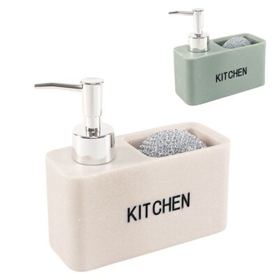 DISPENSATORE JABON CON ESTROPAJO 2C HH267669