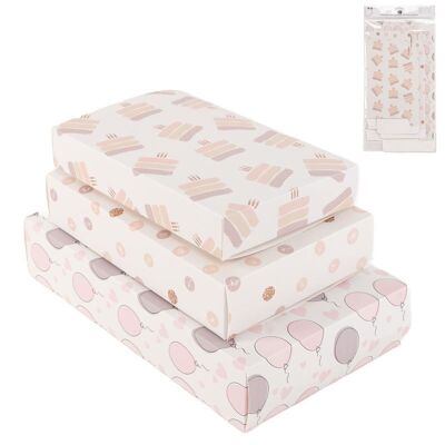 JUEGO DE 3 CAJAS PARA REGALOS CUMPLEAÑOS HH3041139