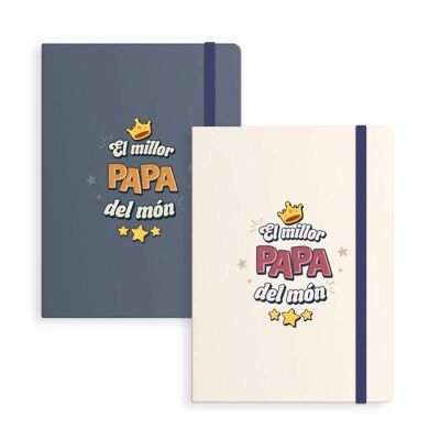 LIBRETA CON GOMA L PAPA CATALA 2M HH26631064