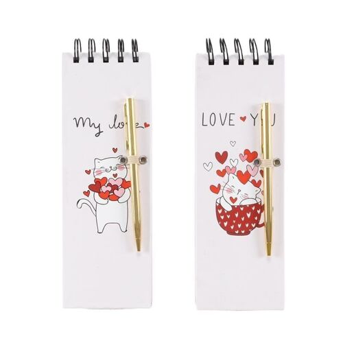 LIBRETA NOTAS CON BOLI LOVE MASCOTAS 2C HH26631058