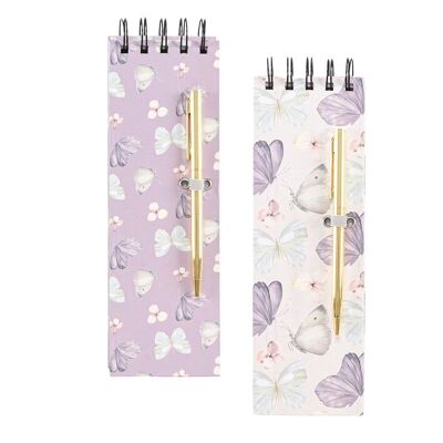 LIBRETA NOTAS CON BOLI MARIPOSAS 2M HH26631008