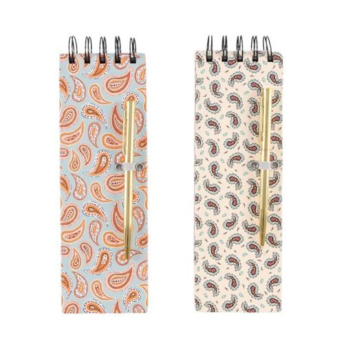 LIBRETA NOTAS CON BOLI PAISLEY 2M HH26631074