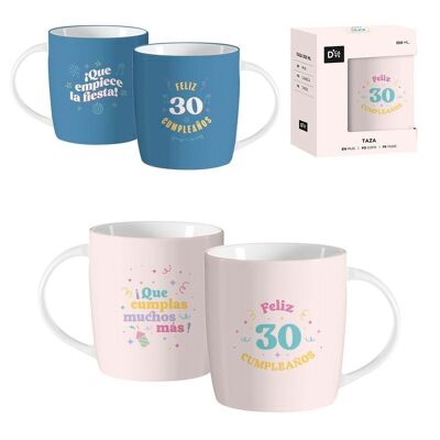 TAZA 350ML 30 AÑOS 2M HH2776951