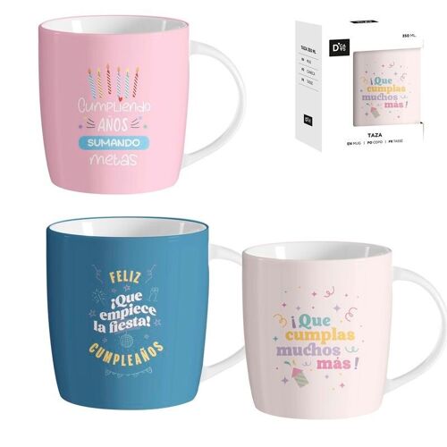 MUG 350ML CUMPLEAÑOS 3M HH2776949