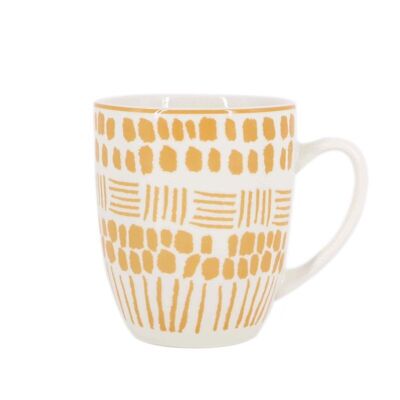 MUG 350ML ESTAMPADO AMARILLO HH308131