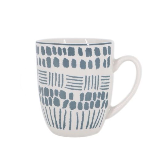 MUG 350ML ESTAMPADO GRIS AZULADO HH308124