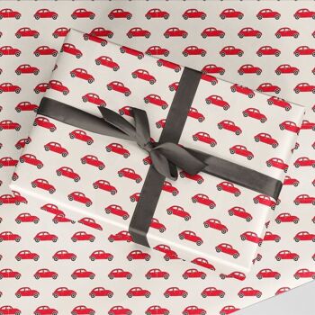 PAPEL REGALO 200X70CM COCHES 2M HH3041202 2