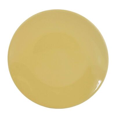 PLATO 27CM LISO AMARILLO HH308130