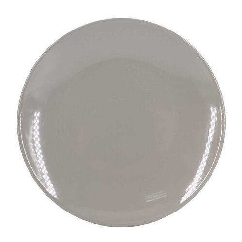 PLATO 27CM LISO GRIS HH308137