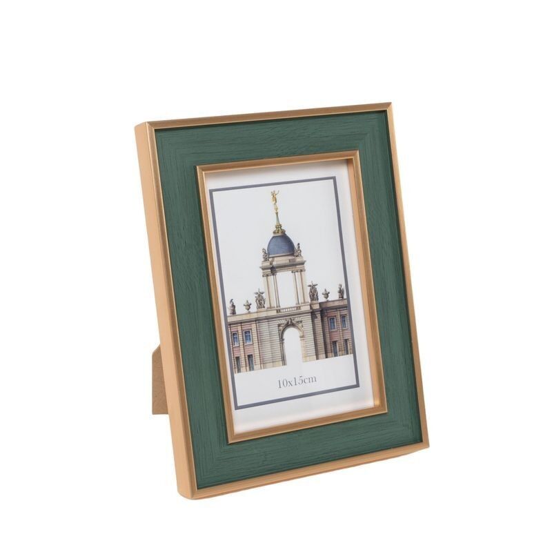 PORTAFOTO 10X15 VINTAGE BICOLOR VERDE HH309417