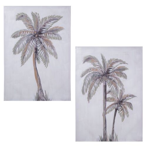 CUADRO LIENZO 70X100CM PALMERAS SURTIDO _70X100X3CM ST69159