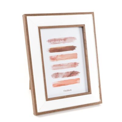 PORTAFOTO 15X20 BICOLORE MADERA HH2597532