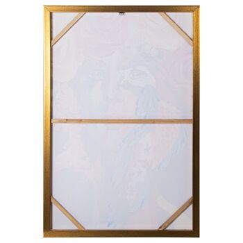 PEINTURE SUR TOILE 80X120CM FACEWOMAN AVEC CADRE EN BOIS MARRON OS 80X3.5X120CM ST69138 5