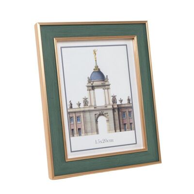 PORTAFOTO 15X20 VINTAGE BICOLOR VERDE HH309419