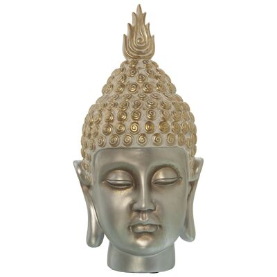 FIGURINE TÊTE DE BOUDDHA 18X18X35.5CM ST49006