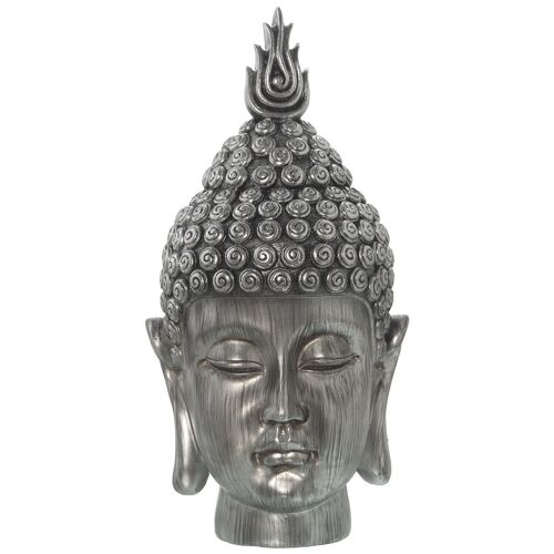 FIGURA CABEZA BUDA 35,5CM 18X18X35,5CM ST49007