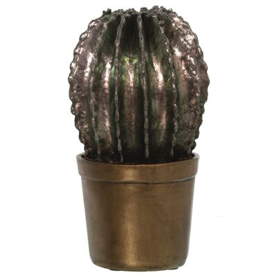 FIGURA CACTUS C/MACETA RESINA 14X13X23CM ST49296