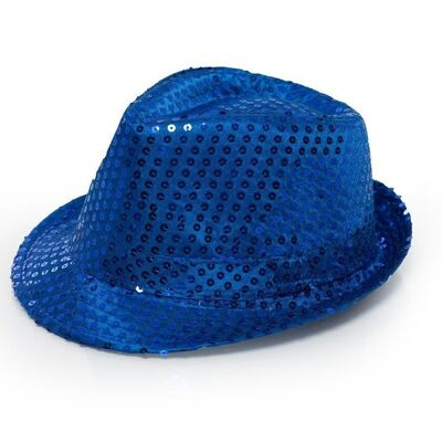 Cappello Paillettes Blu