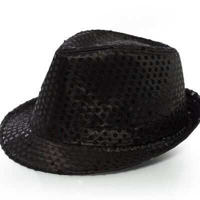 Spangles Hat Black