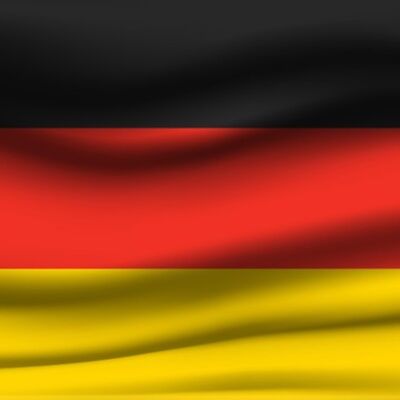 Bandiera nazionale Germania 90 x 150 cm - 100% poliestere