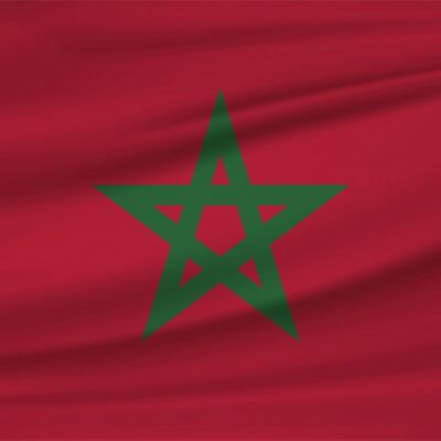 Bandiera nazionale Marocco 90 x 150 cm - 100% poliestere
