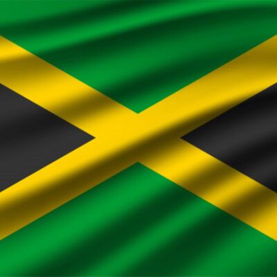 Country Flag Jamaica 90 x 150 cm - 100% polyester