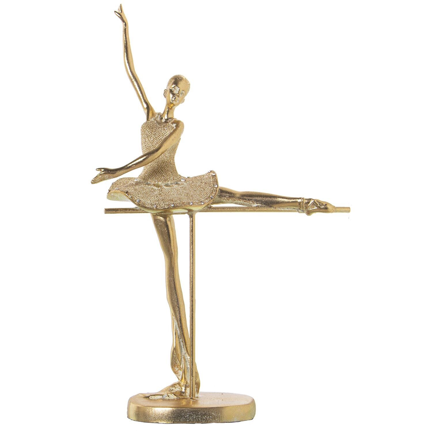 Goldene Ballerina-Figur 24x11x37cm st49799