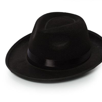 Gangster Hat Black Basic